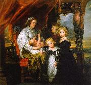 Peter Paul Rubens Deborah Kip and her Children Norge oil painting reproduction